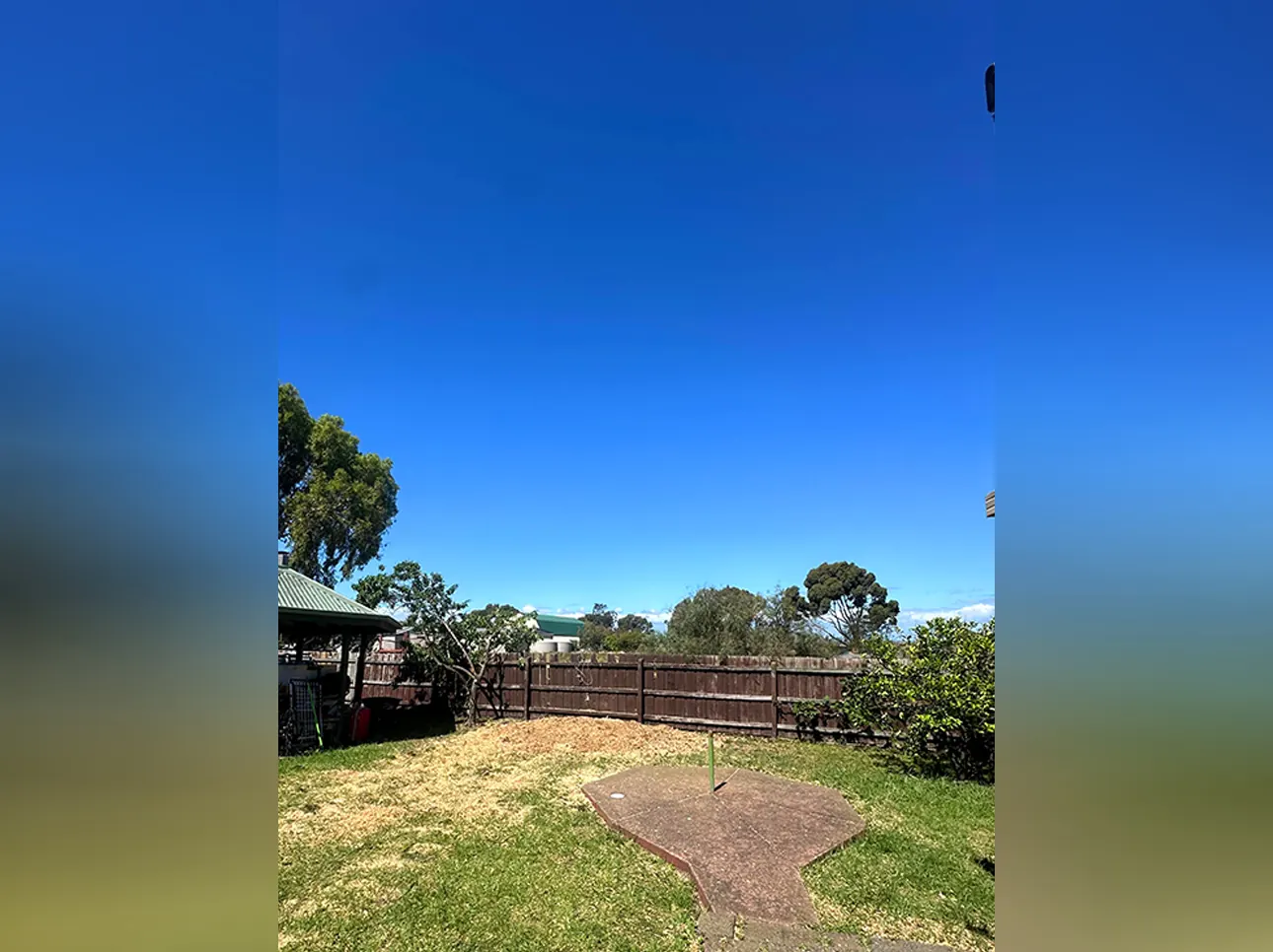 After tree removal, Melbourne job #7